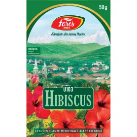 Ceai de Hibiscus U103, 50 g - Fares