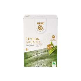 Ceai verde Ceylon, eco-bio, 40 plicuri - GEPA