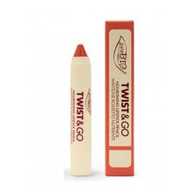Ruj creion retractabil Twist & Go 502 Nude Pescato, eco-bio, 2,9 g - PuroBIO Cosmetics