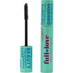 Rimel pentru volum Negru, Full Love, eco-bio, 14,7 ml - PuroBIO