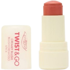 Fard de obraz stick retractabil Twist & Go Macaron, eco-bio, 5 g - Purobio Cosmetics