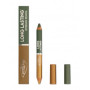 Creion fard de ochi EyeDUO, 102 L Verde Muschi-Auriu, Long Lasting - PuroBIO