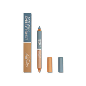 Creion fard de ochi EyeDUO 101 L Bej-Albastru Deschis Long Lasting, eco-bio, 4,2 g - PuroBIO