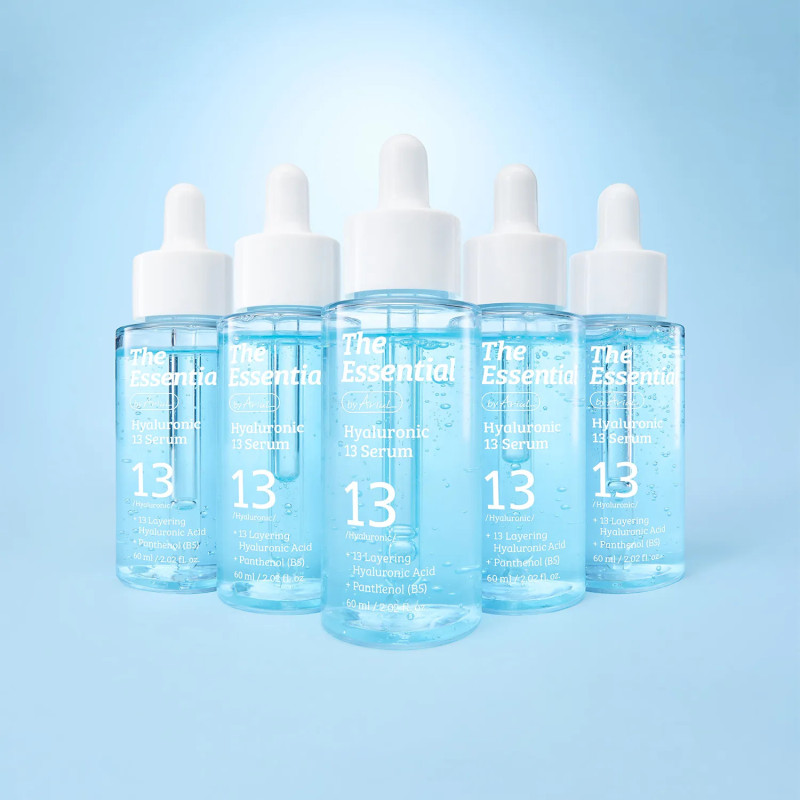 Ser de fata hidratant cu 13 Molecule de Acid Hialuronic, 60 ml - Ariul