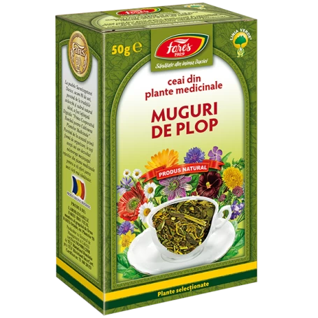 Ceai Plop - muguri - 50g - Fares