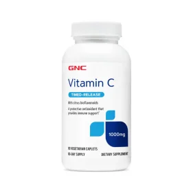 Vitamina C, 1000 Mg cu Bioflavonoide si Eliberare Prelungita, 90 Tb - GNC