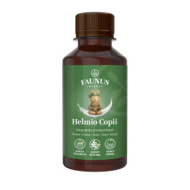 Sirop digestiv pentru viermisori, Helmio Copii, 200 ml - Faunus Plant
