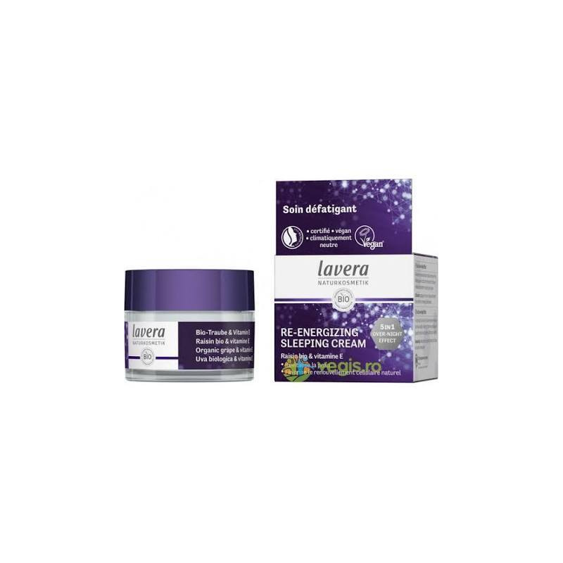 Crema de Noapte 5in1 Re-Energizing Sleeping, 50 ml, LAVERA