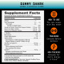 Beyond Raw LIT AF V2 Pre-workout Gummy Shark, Formula Avansata De Pre-workout, 430 g - GNC