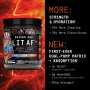 Beyond Raw LIT AF V2 Pre-Workout Patriot Pop, Formula Avansata De Pre-workout, Cu Aroma De Patriot Pop, 432 g - GNC