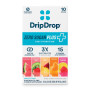 DripDrop Zero Sugar Plus+ Electrolyte Drink Mix, Hidratare Avansata Fara Zahar, Cu Electroliti Si 15 Vitamine,  10 plicuri - GNC