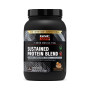 AMP Sustained Protein Blend, Amestec Proteic Din 4 Surse Pentru Suport Muscular, Cu Aroma De Pufuleti Cu Unt De Arahide, 899.6 g