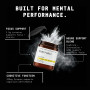 Beyond Raw Chemistry Labs Nootropic pulbere, sustine sanatatea creierului si imbunatatirea concentrarii mentale, 90 g - GNC
