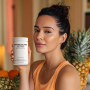 Codeage Creatine Collagen Peptides, Formula Avansata Cu Colagen Marin, Creatina Si Nutrienti Esentiali cu Aroma De Mango, 426 g 