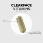 Codeage Clearface Vitamins+, Complex De Multivitamine Si Plante Pentru Piele Si Sanatate Generala Pentru Adolescenti, 90 capsule