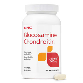 Glucosamine Chondroitin, Glucozamina Condroitina, Suport Avansat Pentru Sanatatea Articulatiilor, 120 tablete, GNC