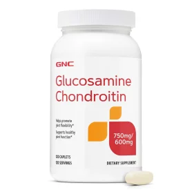 Glucosamine Chondroitin, Glucozamina Condroitina, Suport Avansat Pentru Sanatatea Articulatiilor, 120 tablete, GNC