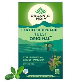 Ceai Tulsi Original, eco-bio. 25 plicuri - ORGANIC INDIA