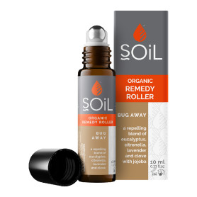 Roll-On Bug Away cu Uleiuri Esentiale Pure Organice, eco-bio, 10 ml - SOiL