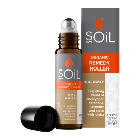 Roll-On Bug Away cu Uleiuri Esentiale Pure Organice, eco-bio, 10 ml - SOiL