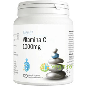 Vitamina C 1000 mg, 120 capsule vegetale - Alevia