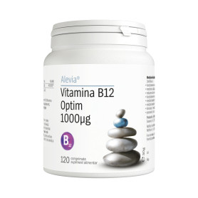 Vitamina B12, 1000 mcg, 120 capsule vegetale - Alevia