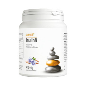 Inulina pulbere, eco-bio, 140 g - Alevia