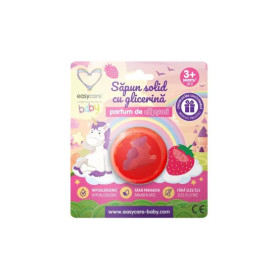 Bomba de baie baloane de sapun cu aroma de capsuni, 100 g - Easy Care Baby