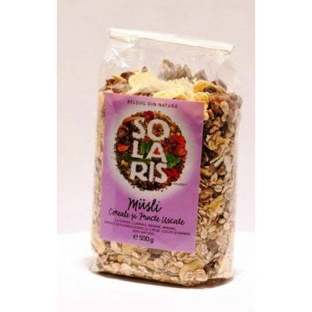 Musli Cereale Si Fructe 500g - Solaris