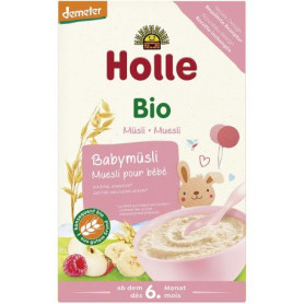 Musli cu cereale integrale si fructe pentru copii, + 6 luni, eco-bio, 250 g - Holle