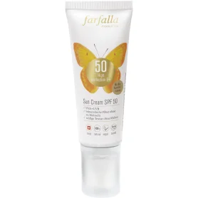 Crema de fata cu protectie solara SPF 50, 80 ml - Farfalla