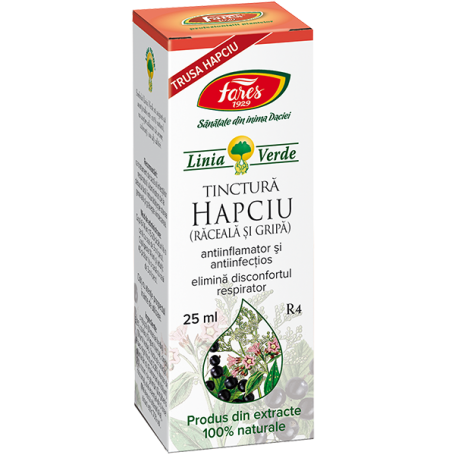 Hapciu (elimina disconfortul respirator) - R4 tinctura - 30ml - Fares