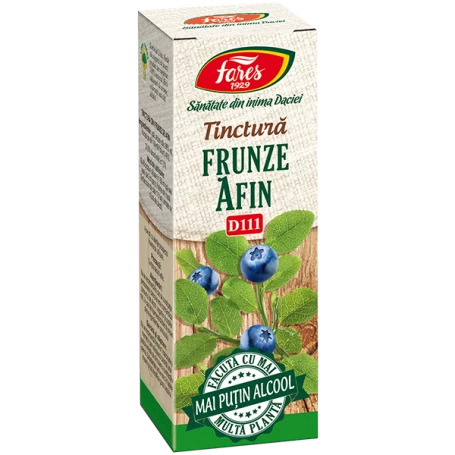 Frunze afin - D111 tinctura - 30ml - Fares