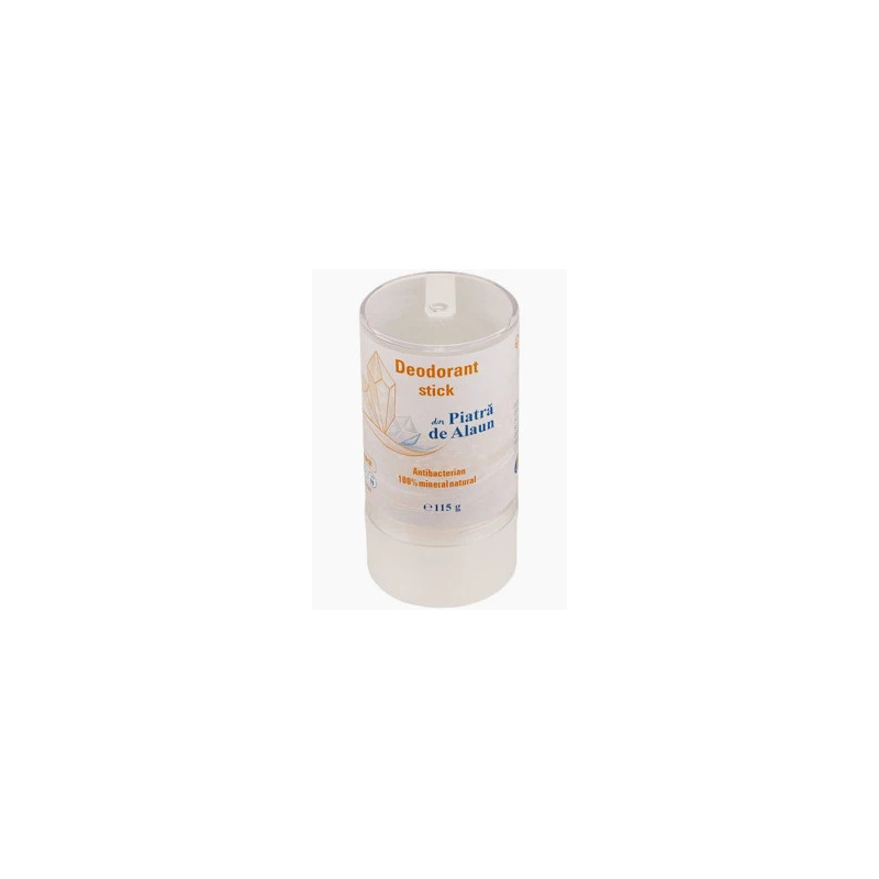 Deodorant stick din piatra de alaun 115g - Pharmaherbal