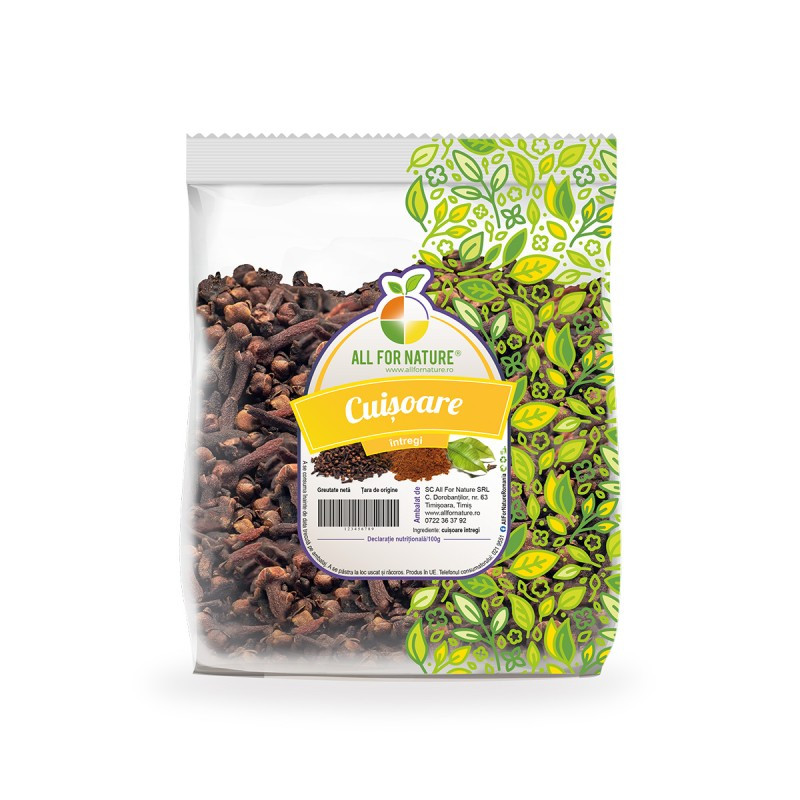 Cuisoare intregi, 100 g - All For Nature