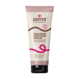 Balsam leave-in pentru par cret, ondulat, 200 ml - Sattva Ayurveda