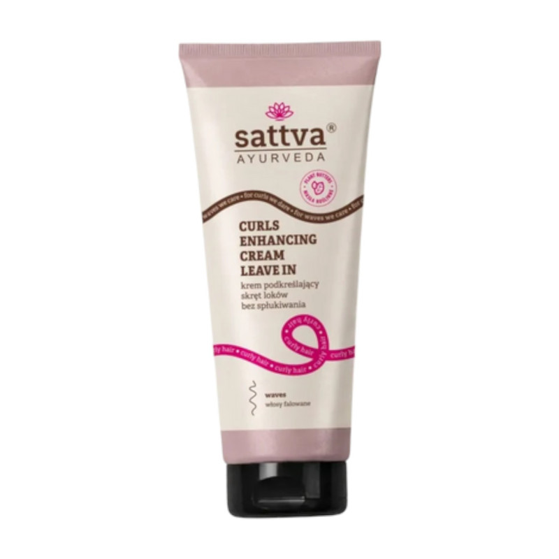 Crema pentru activarea buclelor, 200 ml - Sattva Ayurveda