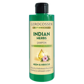 Sampon reparator si calmant cu neem si hibiscus, 40 0ml - Gerocossen