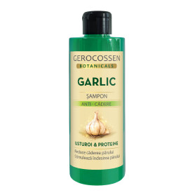 Sampon anti-cadere cu usturoi si proteine, 400 ml - Gerocossen Botanicals