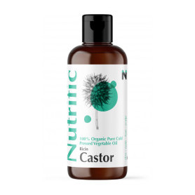 Ulei de ricin presat la rece, eco-bio, 250 ml - Bionativ
