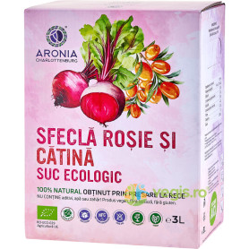 Suc de Sfecla Rosie si Catina, eco-bio, 3 L - Aronia Charlottenburg