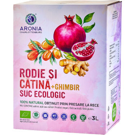 Suc de Rodie, Catina si Ghimbir, eco-bio, 3 L - Aronia Charlottenburg