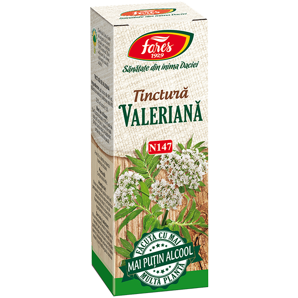 Valeriana - n147 tinctura - 30ml - fares