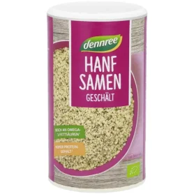 Seminte de canepa decojite, eco-bio, 250 g - Dennree