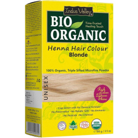 Vopsea de par Henna Blond, eco-bio, 100 g - Indus Valley