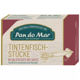 Bucati de calamar in sos galician, eco-bio, 120 g - Pan do Mar