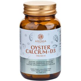 Premium Oyster Calcium + D3, 60 capsule  - Aronia Charlottenburg