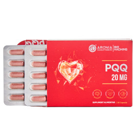 PQQ, pentru sustinerea sanatatii celulare si a energiei durabile, 20 mg, 30 capsule vegetale - Aronia Charlottenburg