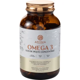 Omega 3 450 EPA - 230 DHA, 1000 mg, 90 capsule gelatinoase - Aronia Charlottenburg