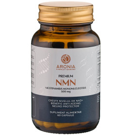 NR - Nicotinamida ribosida,  pentru sustinerea energiei si sanatatii celulare, 500 mg, 60 capsule - Aronia Charlottenburg